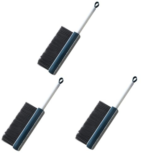 minkissy 3 Pezzi Spazzola Per Spazzare Il Letto Spazzola Per La Pulizia Dello Spolverino Per Il Bagno Spazzola Per La Pulizia Dei Detriti Paletta Scopa A Mano Spazzola Per Spolverare Il