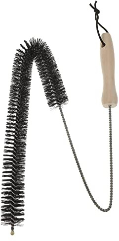 BESTYASH Cepillo De Limpieza Para Rejillas De Ventilación Herramienta De Limpieza De Huecos De Polvo Cepillo Flexible Para Serpentines De Refrigerador Color Negro Material De Cerdas Durader