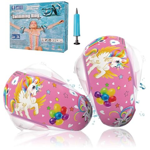 Funnity Schwimmflügel Kinder 1-6 Jahre, Schwimmhilfe Baby ab 1 Jahr, Schwimmhilfe und Swimsafe Gerät für Anfänger, Empfohlenes Gewicht 6-20kg