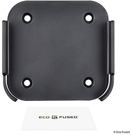 Eco-Fused Väggfäste, kompatibel med Apple Airport Express [2:a generationen] och Apple TV [2:a + 3:e generationen] - Lätt att installera ram med hållare