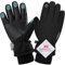 coskefy Skihandschuhe, Damen, Winter, Herren, Schneehandschuhe, Touchscreen, wasserdicht, Winddicht, Thinsulate, sehr warm, ideal für Skifahren, Snowboard, Laufen, Wandern, Radfahren, Motorrad (S)