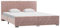 vidaXL Polsterbett Klassisch Bett Doppelbett Stoffbett Ehebett Schlafzimmerbett Bettgestell Bettrahmen Lattenrost Rosa Samt 160x200cm