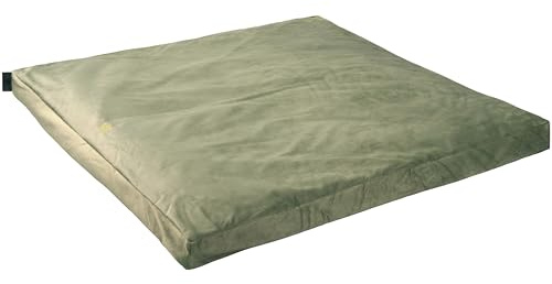 Florensi Zabuton - Cojín de meditación para Adultos, Funda de Terciopelo 100% algodón, cojín de Yoga para Mujeres y Hombres, cojín de meditación para Sentarse y arrodillarse (81 x 81 cm)