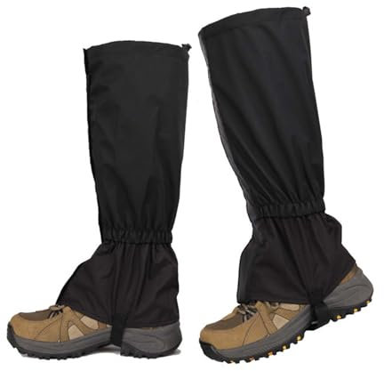 MOAZIFI Gamaschen, Gamaschen Wandern, Gamaschen Wasserdicht, Gamaschen Pferd, Gamaschen Fahrrad, Gamaschen Herren, Gaiters, Gamaschen Wandern Wasserdicht, Regengamaschen, Regenstulpen