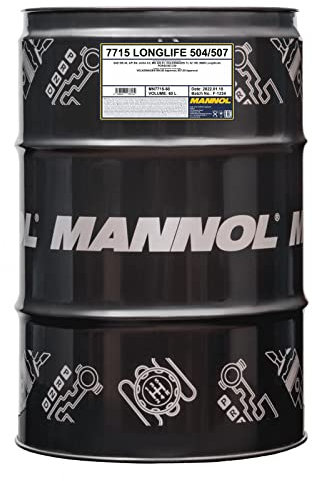 MANNOL 7715 Longlife 504/507 5W-30 60 L