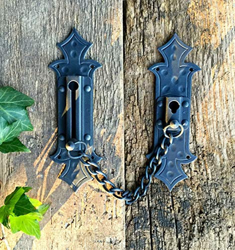 Antikas - Sicherheitskette Tür, Türkette Vorhänge- Kette Diebstahlsicherung, Türsicherung