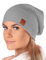Mikos*Mütze Damen Beanie Frühling Strickmützen für Damen Chemo Damenmütze in Vielen Farben Stilvolle und Bequeme Kopfbedeckung für Sommer Long Slouch Beanie mit hohem Tragecomfort (699)(Grau)