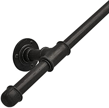 Pasamanos de hierro forjado, barandilla de escaleras, juego de pasamanos, barra de agarre, barra de escaleras, pasamanos de pared, balaustrada de pared, pasamanos, mango de apoyo, barra de seguridad
