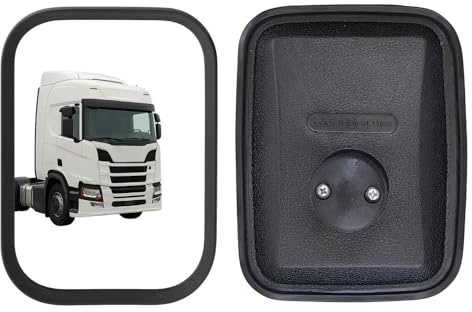 2 x speglar sidospeglar bakspeglar universell 22 cm x 17 cm för skåpbil lastbil bil traktor grävmaskin vänster höger E9