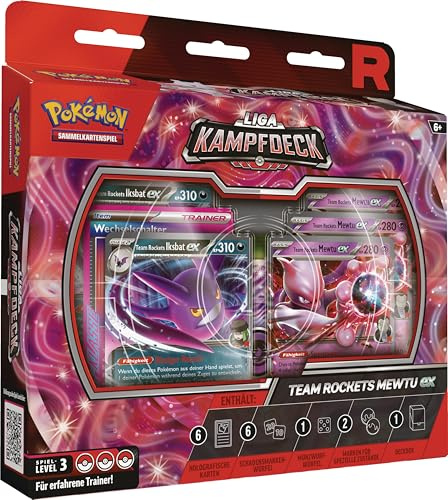Pokémon (Jeu de Cartes à Collectionner), Deck de Combat de la Ligue PKM Rockets Mewtu