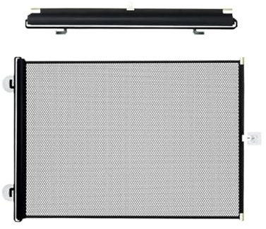 Reja Plegable para Perros,Puerta De Seguridad Plegable De Malla para Bebés | Divisor Multifuncional para Animales en Pasillos Puertas Exterior Cocina Escaleras