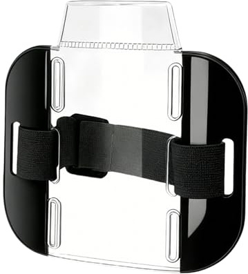 Armkorthållare, klar vattentät ärm – vattentät biljetthållare armband med justerbar elastisk rem och spänne – för bergsbestigning, flottning, resor kvinnor män