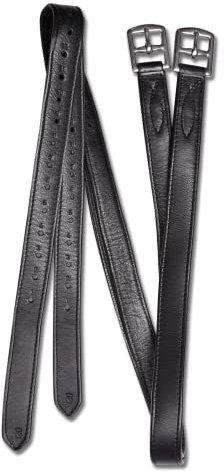 WALDHAUSEN Steigbügelriemen X-Line Soft, 120 cm, schwarz