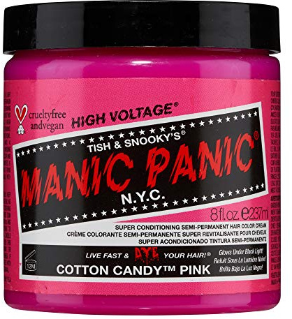 MANIC PANIC Cotton Candy Pink Haarfarbe, 227 ml