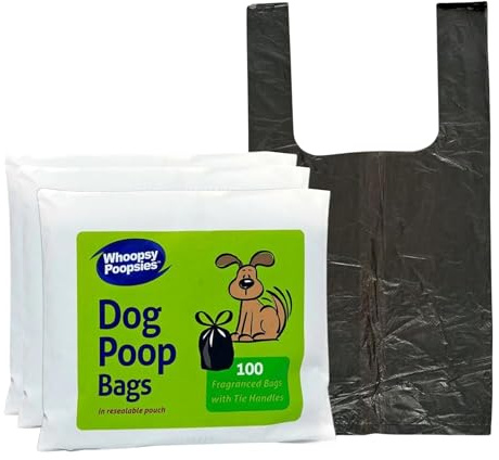 Kordis 300 Whoopsy Poopsies Dog Poop Bags - 3 Packs of 100.