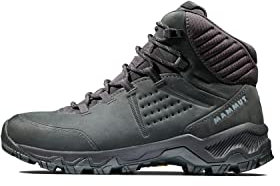 Mammut Nova IV Mid GTX Women | Wanderschuhe für Damen, Wasserdichte Trekkingschuhe, Outdoor Schuhe, Gore-Tex Bergschuhe, Sportschuhe für Hiking |Black, 6.5