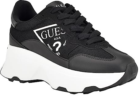 GUESS Calebb Sneaker für Damen, Schwarz, 37 EU