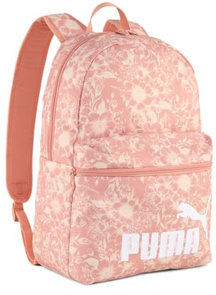 PUMA PUMA PHASE AOP Backpack, Zaini classici Unisex - Adulto, Pink Fruit-Floral AOP, OSFA