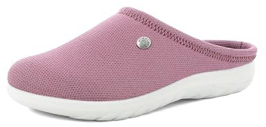 inblu Fresche Pantofole Donna in Spugna con Sottopiede Morbido Imbottito, Flessibili e Leggere, Rosa, 39 EU