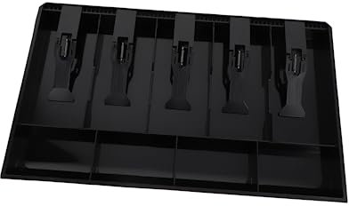 Parliky Kassenschublade Mit 5 Fächern Kasseneinsatz Geldaufbewahrung Für Geschäfte