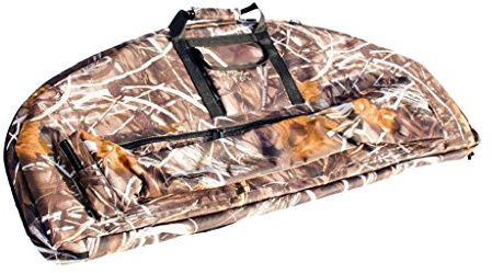 SGerste léger Portable Outdoor Chasse Tir à l'arc sur toile poulies Sac Housse de protection Camouflage 115 x 45 x 45 cm