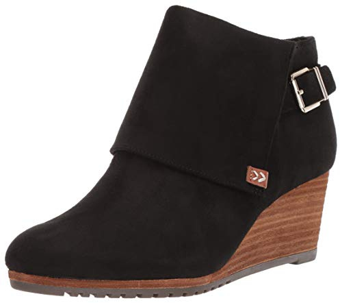 Dr. Scholl's Womens Create Ankle Bootie Black Fabric 9