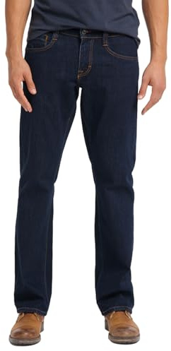 MUSTANG Herrjeans, byxor, Oregon Bootcut, herr, jeans, denim, stretch, bomull, blå, svart, W30, W31, W32, W33, W34, W36, W38, W40, Mörkblå denim (940), 38W x 34L