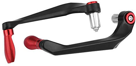 Fydun Kupplung Motorrad 1 Paar 22mm Bremskupplung Bremsgriff Bremshebel Lenker Schutz Anti-Rost Und Wasserdicht(Rot)