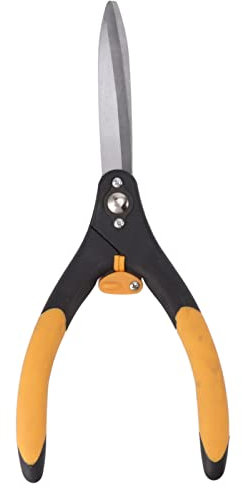 EVTSCan 20 Garden Hedge Shears,Pruning Shears,Manual Hedge Trimmers with Steel Blade, Home Garden Pruner for Trimming Borders, Boxwood, and Tall Bushes