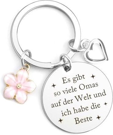 Muttertagsgeschenk für Oma, Oma Geschenk, Schlüsselanhänger Oma, Geschenke für Oma, Oma Und Opa Geschenke, Geschenke für Großeltern, Oma Geschenk Geburtstag,Geschenkideen Oma,Oma Weihnachten Geschenk