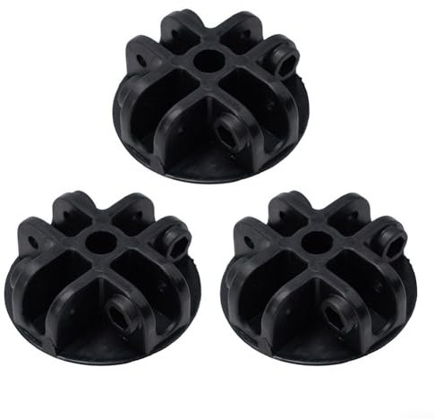 4-Way Roof Centre Bracket, Plastic Canopy Connector, Pop-up Gazebo Replacement Tent Spare Parts, For Pavilion Tent Parasol Gazebo(3pcs)