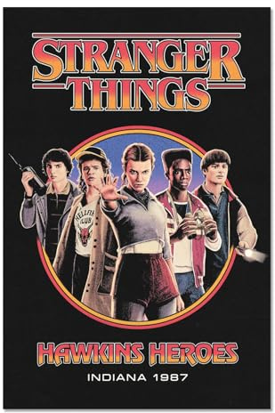 Grupo Erik Poster Stranger Things Merchandising - Posters Decorativos; 61x91,5 cm a todo color (decoracion pared) | Laminas Decorativas; ideal Decoración Habitación, Regalo Friki
