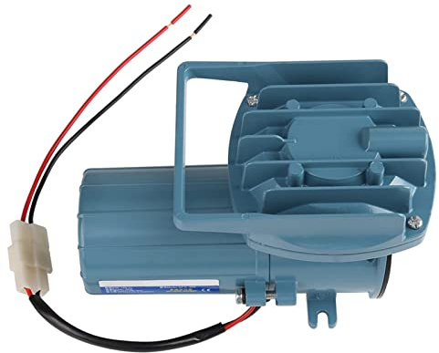 Haofy Bomba de Aire para Acuario, Aireador Ajustable de 12 V CC para Estanque de Peces, Gran Volumen, bajo Consumo de Energía, para Acuicultura y Oxigenación