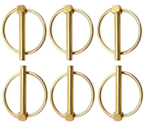 Hopfällbar platta 10 mm x 50 mm, 6 stycken vikkontakter sortiment med