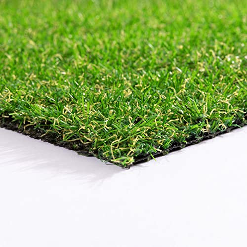 Steffensmeier Kunstrasen Park | Sonnenstunden: 12.000 | 22 mm | Outdoor | Meterware | Rasenteppich | Grün, Größe: 100x300 cm