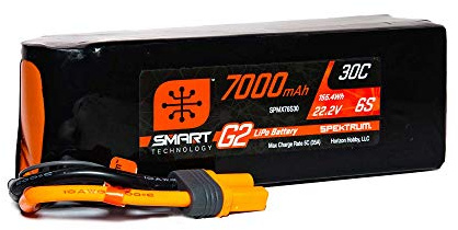 Spektrum 7000mAh 6S 22.2V SMART G2 30C IC5 SPMX76S30
