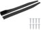 Alerón de Ala de Coche, 2 Uds Falda Lateral de Estilo de Carrocería de Coche 120cm/47,2 Pulgadas Divisor de Falda Lateral de Coche Universal Difusor de Alas de Coche Negro