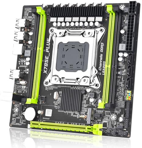 GMBYLBY X79SE PLUS - Placa base LGA 2011 2660 DDR3 1600 MHz 4 x 16 GB 64 GB NVME ranura de almacenamiento