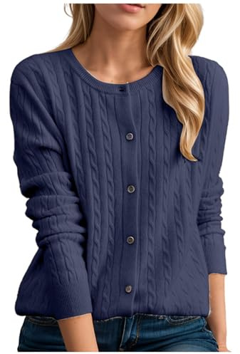 Cardigan Long Femme Gilet Hiver Chaud Noir Rouge Veste Grande Taille Noel Gros Bien Rose Courte Chic Manteau Velours Cotele avec Capuche Cachemire Oversize Grosse Maille Pulls, Gilets Et Sweats Blanc