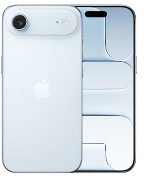 Apple iPhone Air 256 GB: Tidernas tunnaste iPhone, 6,5-tumsskärm med ProMotion upp till 120 Hz, kraftfullt A19 Pro-chip, Center Stage-skärmkamera, batteri som räcker hela dagen – himmelsblå