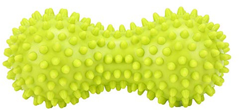 Pelota de Masaje, Pelota de Pinchos Pelota de Fascia Pelota de Ejercicio Pelota de Masaje Puntiaguda para Yoga para Entrenamiento Corporal(Verde)
