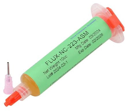 ROYJJ Solder Fluxed NC559ASM/NC223ASM/NC218ASM Not Soldering Fluxed Pastes Rosin Fluxed Tacky Soldering Fluxed with Need Soldering Flux No-clean flux