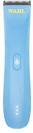 Wahl Cordless Peanut Li - Recortadora/Cortapelos Híbrido Versátil - Cuchilla Desmontable de Forma Rápida y Fácil - Azul