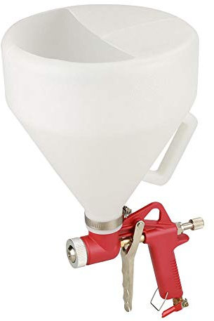 Pistolet de pulvérisation de mortier de Ciment 6 l avec 3 Embouts de 4/6/8 mm pour décoration de Maison, Construction, pour Plaque de Plâtre de Stuc ou Même du Mastic