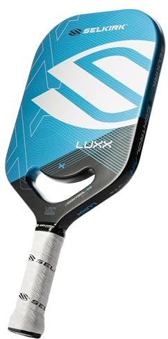 Selkirk Sport Selkirk LUXX Control Pickleball Paddle | Florek Carbon Fiber Pickleball Paddle with a Polypropylene X7 Core | The Pickle Ball Paddle Designed for Ultimate Power & Control | Epic Blue