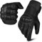 aaasportx Motorradhandschuhe Wasserdicht Winter Warm Motorrad Handschuhe Motorradhandschuhe Knuckle mit Touchscreen Funktion (XXL)