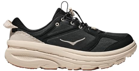 Hoka One One Unisex-Erwachsene Bondi B3LS Schuhe, Schwarz/Alabaster, 10 Women/9 Men