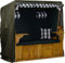 *NEW* Strandkorb Schutzhülle Abdeckhaube Abdeckplane ca.150x155x85cm (BxHxT)