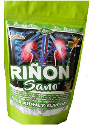Riñon Sano / Super Kidney Support. Organic Herbal Tea. Net Wt 3.5oz (99g)