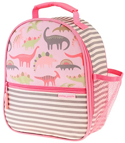 Stephen Joseph - All Over Print Insulated Bag - Pink Dino
